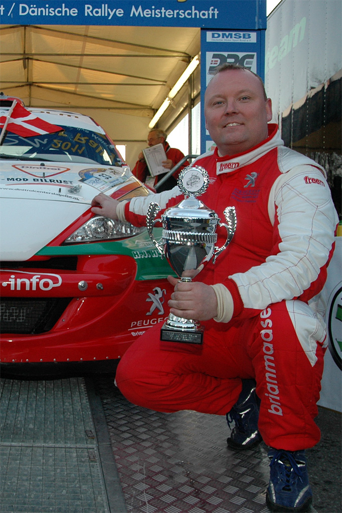 Brian Madsen kommer med fire DM-guldmedaljer i bagagen til årets Tvilum Rally Show